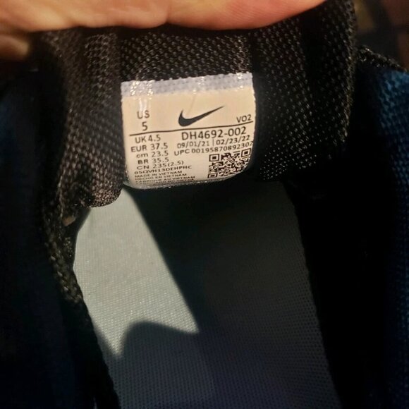 Nike NOCTA Hot Step Air Terra Black University Gold Size 6.5 Women NEW NO BOX - Picture 7 of 7